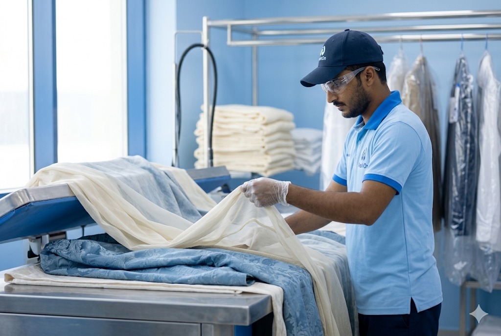 How Experts Handle Different Curtain Fabrics During Curtain Dry Cleaning
