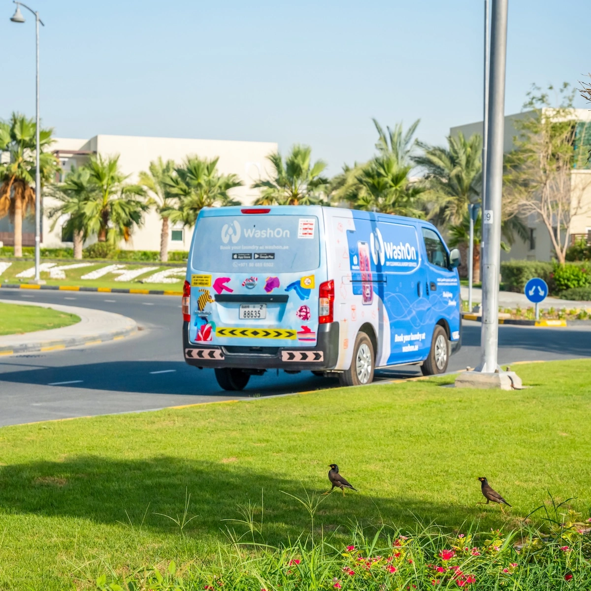 WashOn laundry in Al Furjan