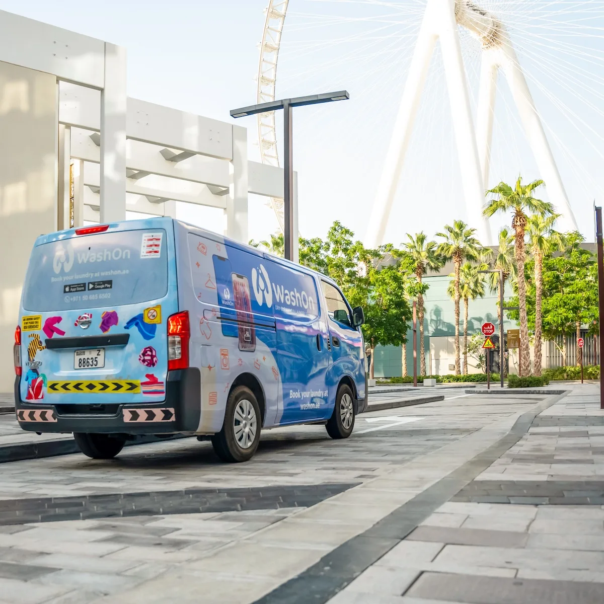 WashOn laundry in Blue Water Island