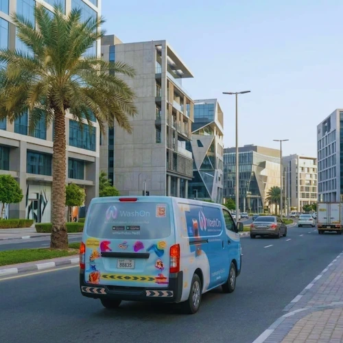 WashOn laundry in Dubai Design District