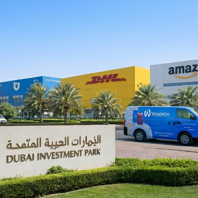 WashOn laundry in Dubai Investment Park - 1