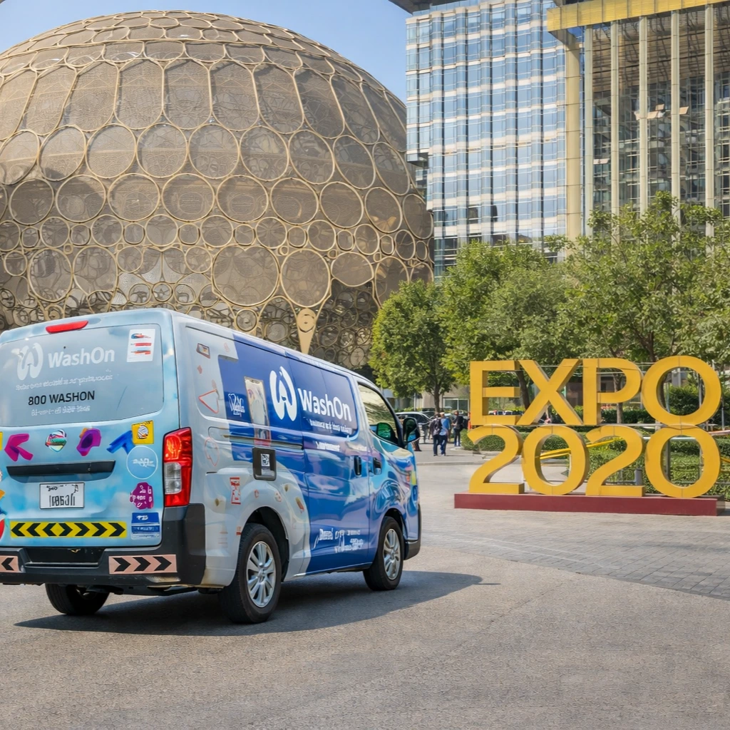 WashOn laundry in Expo 2020