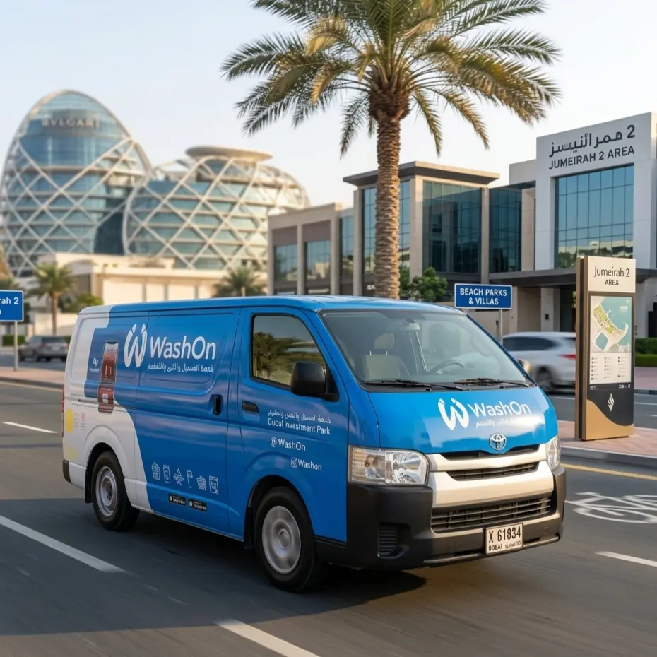 WashOn laundry in Jumeirah 2