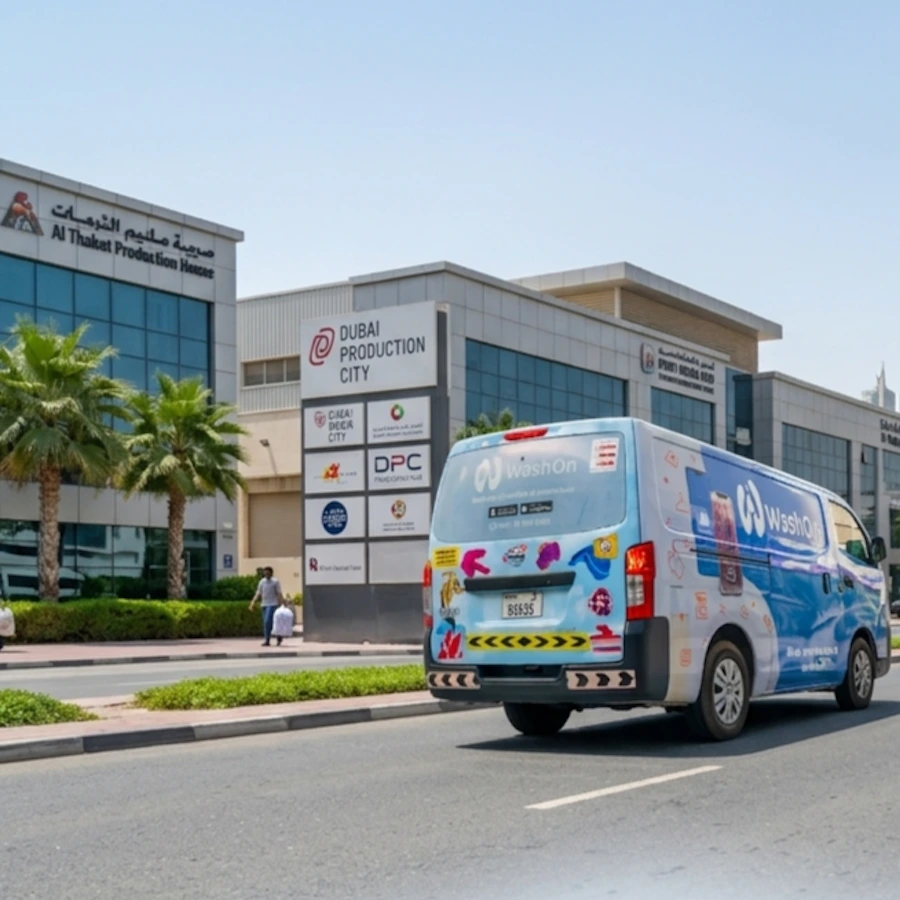 WashOn laundry in Production City