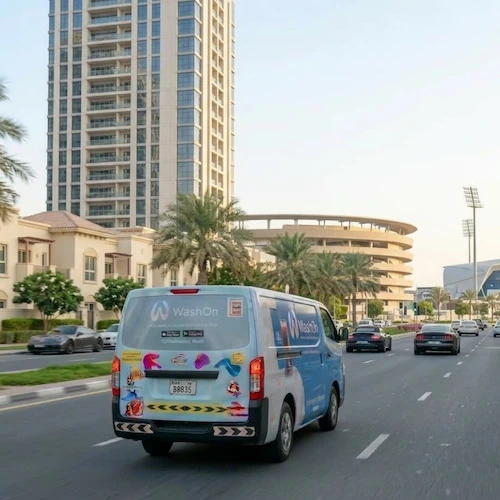 WashOn laundry in Sports City